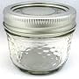 Bernardin Mason Jars - 125 mL - Decorative