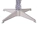 Homegear 6FT Artificial White Christmas Tree Xmas Decoration