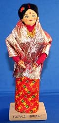 Ethnic Doll - Nepali Handmade Bride Doll from Nepal