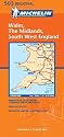 Wales, West Country, Midlands (Michelin Regional Maps)