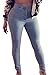 Creabygirls Womens Sexy Waist Denim Trousers Slim Curve Skinny Jeans