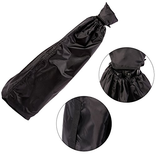 ilovebaby Travel Gate Check Bag for Umbrella Strollers, Super Lightweight, Water-resistant Nylon Fabric Extra Handle for Easy Carrying Outdoors - Airplane, Color Black