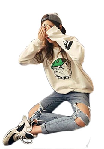 (ニニモール) Ninimour レディーススウェットパーカ プルオーバー