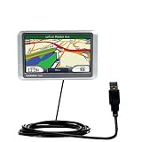 Classic Straight USB Cable for the Garmin Nuvi 215W with Power Hot Sync and Charge capabilities - uses Gomadic TipExchange Technology