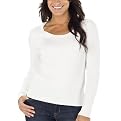 Merona&reg; Women's Scoop Neck Ribbed Sweater - Polar Bear