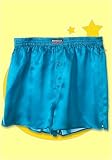M. Green Enamel Blue Sexy Silk Boxer