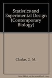 Statistics and experimental design