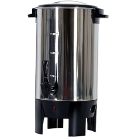 30 Cup Coffee Urn by Continental Platinum