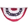 18in x 36in Sewn Polyester Pleated Fan - Online Stores Brand