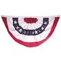 18in x 36in Sewn Polyester Pleated Fan - Online Stores Brand