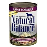 Natural Balance Lamb Formula Canned Dog Food 12/13.2-oz cans