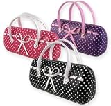 Small Dots with Bow Eyeglass Case Handbag