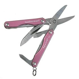 Leatherman Squirt S4 Tool - Powder (Pink) Gift Box Packaged by Leatherman