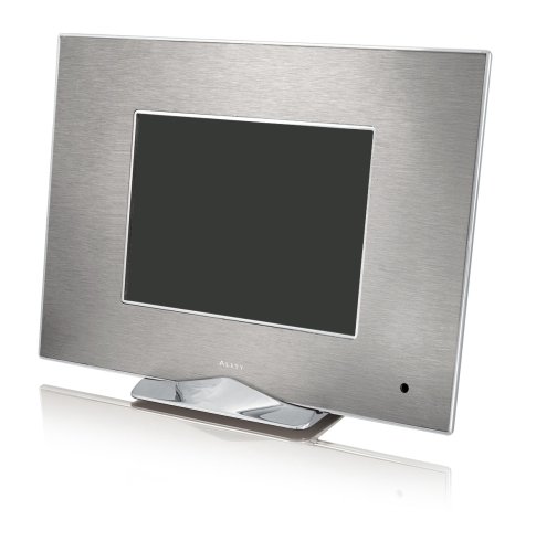 Ality AL-MP8AL Moderna 8-Inch LCD Digital Photo Frame - Aluminum