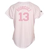 Alex Rodriguez New York Yankees Women's Pink Replica Jersey