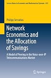 Network Economics and the Allocation of Savings: A Model of Peering in the Voice-over-IP Telecommunications Market (Lecture Notes in Economics and Mathematical Systems)