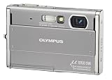 Olympus mju 1050 Digitalkamera (10 Megapixel, 3-fach opt. Zoom, 2,7 Display, bis 3m wasserdicht) dolphin grey