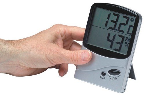 Jumbo Memory Thermo-Hygrometer