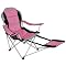 Xscape Padded Sportline Quad-Fold Chair - Pink/ Black/ Light Gray