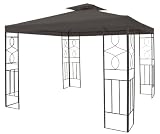 Metall Garten Pavillon 3x3