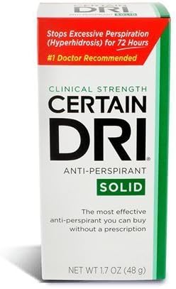 Certain-Dri Solid Anti-Perspirant, 1.7 OZ (Pack of 4) by DSE HealthCare