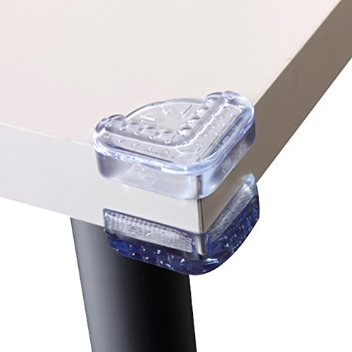 Baby Mate 1220 PCS Artistic Child Proof Table Corner Protector (Clear
