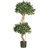4 Sweet Bay Double Ball Topiary Silk Tree
