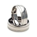 New 8mm Titanium Ring w/ Comfort Fit Band 100's of Sizes & Styles Available