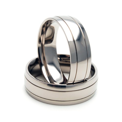 New 8mm Titanium Ring w/ Comfort Fit Band 100's of Sizes & Styles Available