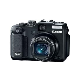 Canon PowerShot G12 10 MP 5X Zoom Digital Compact Camera