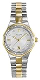 Bulova Women's 98R110 Diamond Accented Calendar Watch