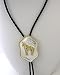 German Silver Horse Bolo Tie