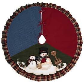 Snowman Tree Skirt - Style 35712