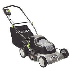 Earthwise 20-Inch 24 Volt Cordless Electric 3-in-1 Lawn Mower with Grass Bag #60020 from Electric Mowers