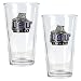 LSU Tigers NCAA 2pc Pint Ale Glass Set by Great American Products
