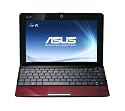 Asus EeePC R105 25,64 cm (10,1 Zoll) Netbook (Intel Atom N450 1,6GHz, 1GB RAM, 160GB HDD, Intel GMA 3150, Win 7 Starter) rot