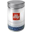 Illy medium roast, medium grind, ground espresso, 8.8 oz.