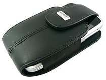 GENUINE BlackBerry BOLD 9000 Pouch/Case With Belt Clip & Proximity Sensor (BLACK)