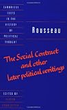 The Social Contract and Other Later Political Writings