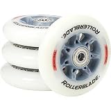 Rollerblade Active HP Wheels with SG9 Bearings - 8 Pack 2010
