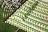 European Quilted Hammock w/ Button Tuft Pillow