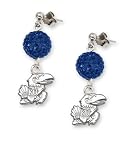 NCAA Kansas Jayhawks LogoArt Ovation Earrings