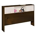 Topolino Headboard - Truffle/ Ivory (Full)
