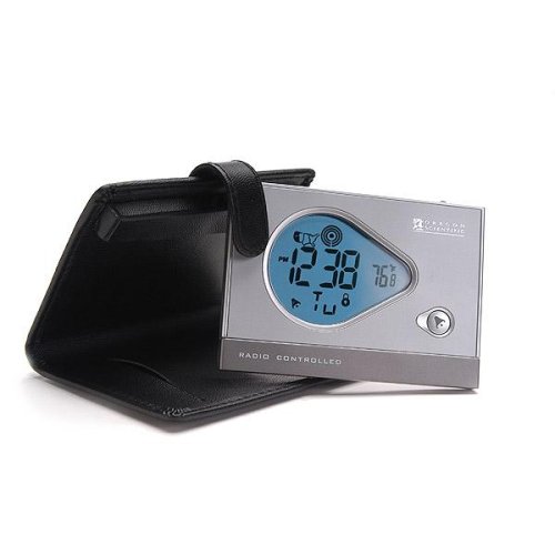 Oregon Scientific Slim Travel Clock With Temperature