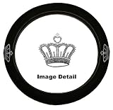 41we6EFF91L. SL160  Crown Gem Crystal Studded Rhinestone Bling Car Truck SUV Steering Wheel Cover
