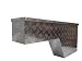 48" x 8" x 20" Heavy Duty Aluminum Truck Pickup Tool Box Pork Chop Wheel Well Storage Driver Side Left