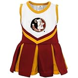 Adidas Florida State Seminoles (FSU) Garnet Toddler 2-Piece Cheerleader Dress