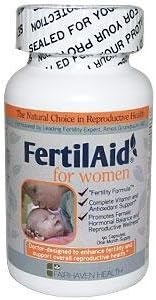 Fertilaid for Women (90 Capsules, 1 Month Supply) by Fairhaven Health