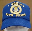 Air Force Service Cap - USA Commemorative Military Hat - Veteran Pride Cap!