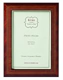 Eccolo Marquetry Wood Frame Antique Mahogany Frame, 5 by 7-Inch